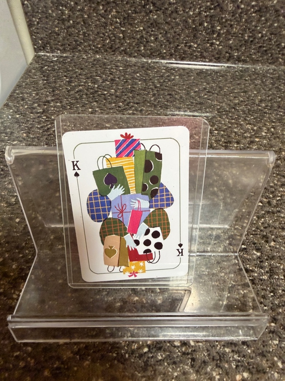 Kate spade King of Spades Playing Card